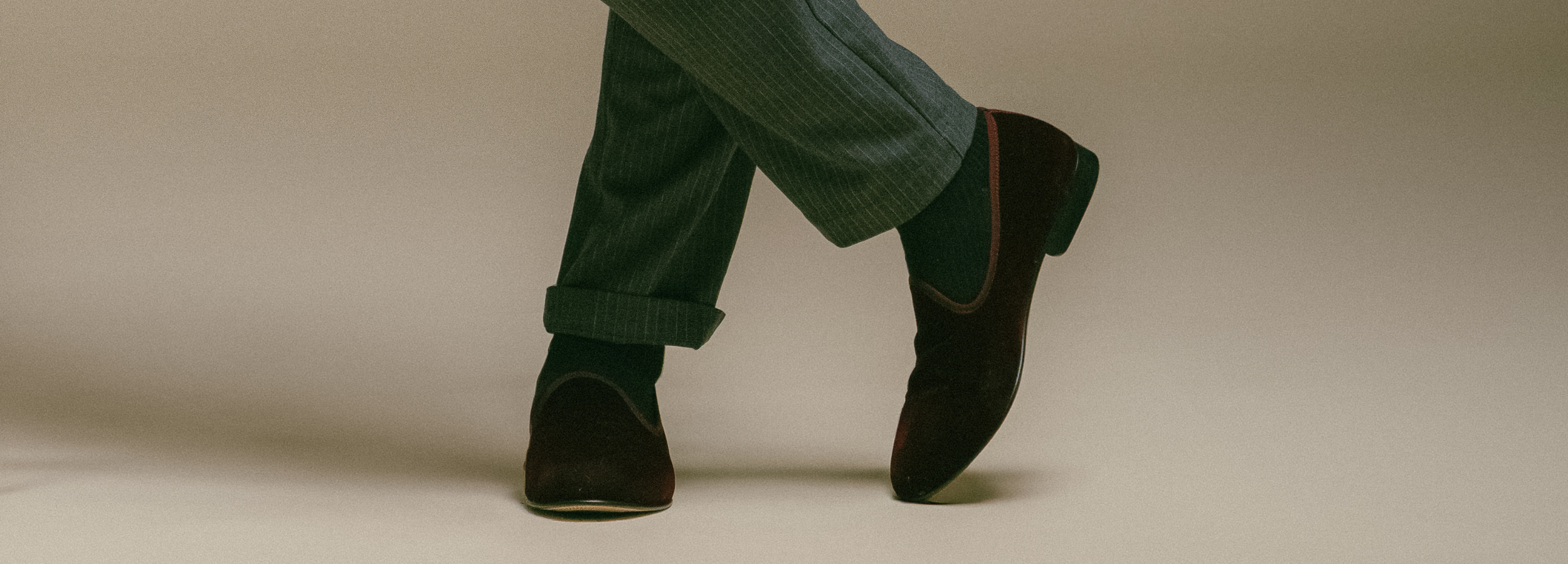 Men's Velvet Slippers