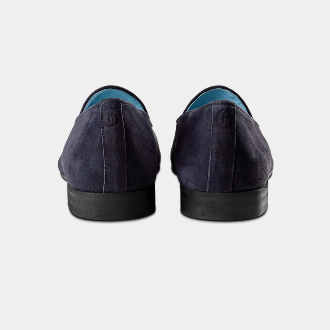 Greyson x Del Toro Men’s Blue Suede Milano Loafer