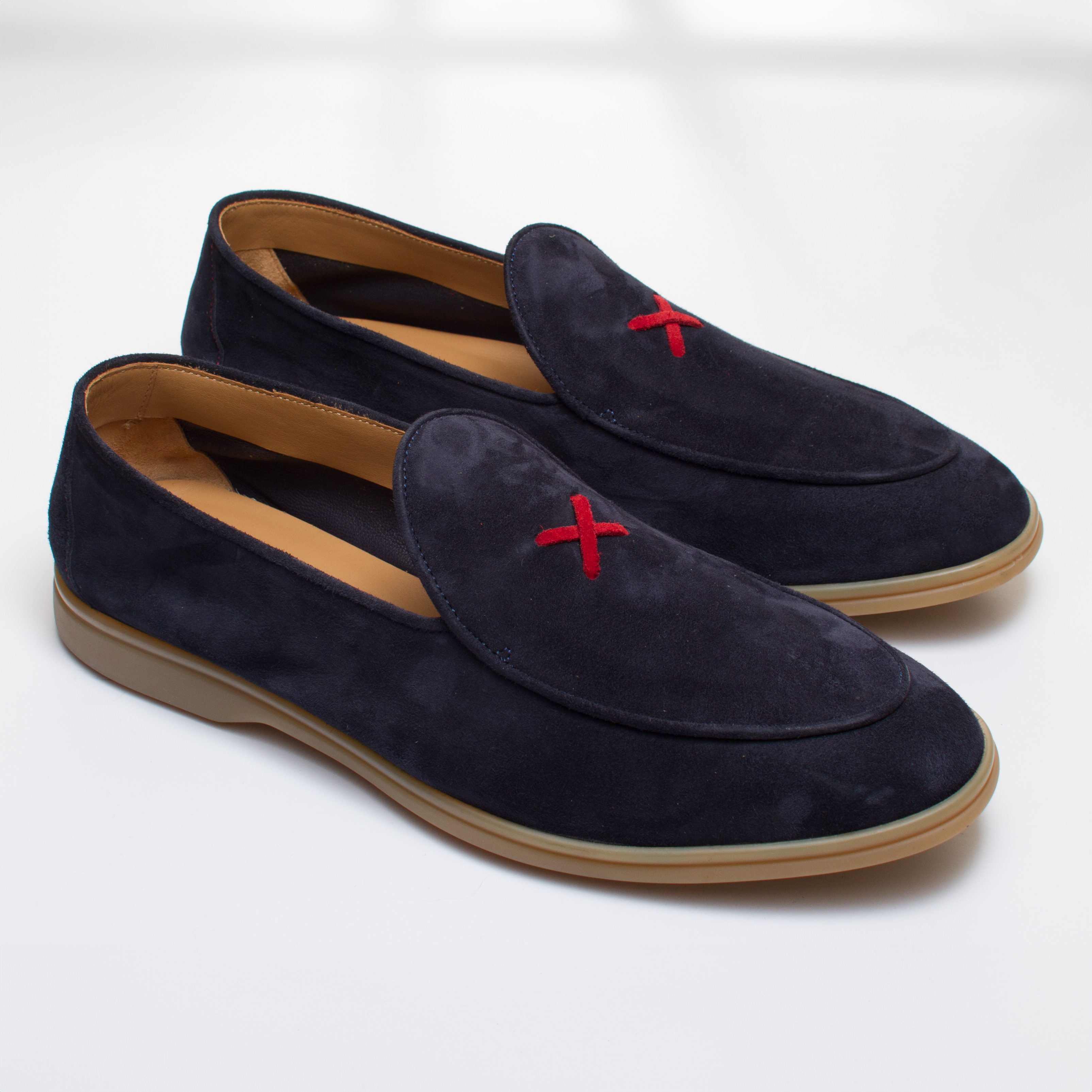 Navy Suede Ryder Cup Viaggio Loafer