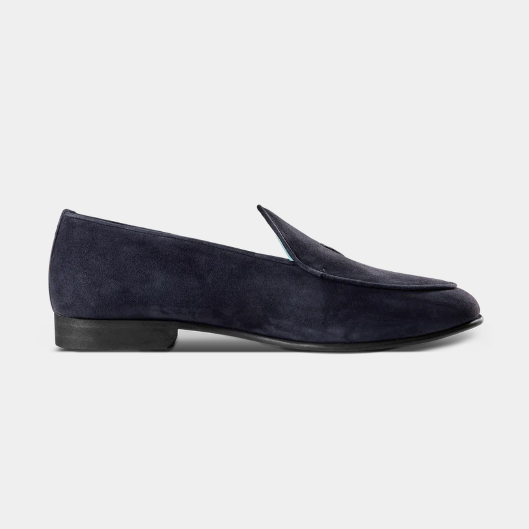 Greyson x Del Toro Men’s Blue Suede Milano Loafer