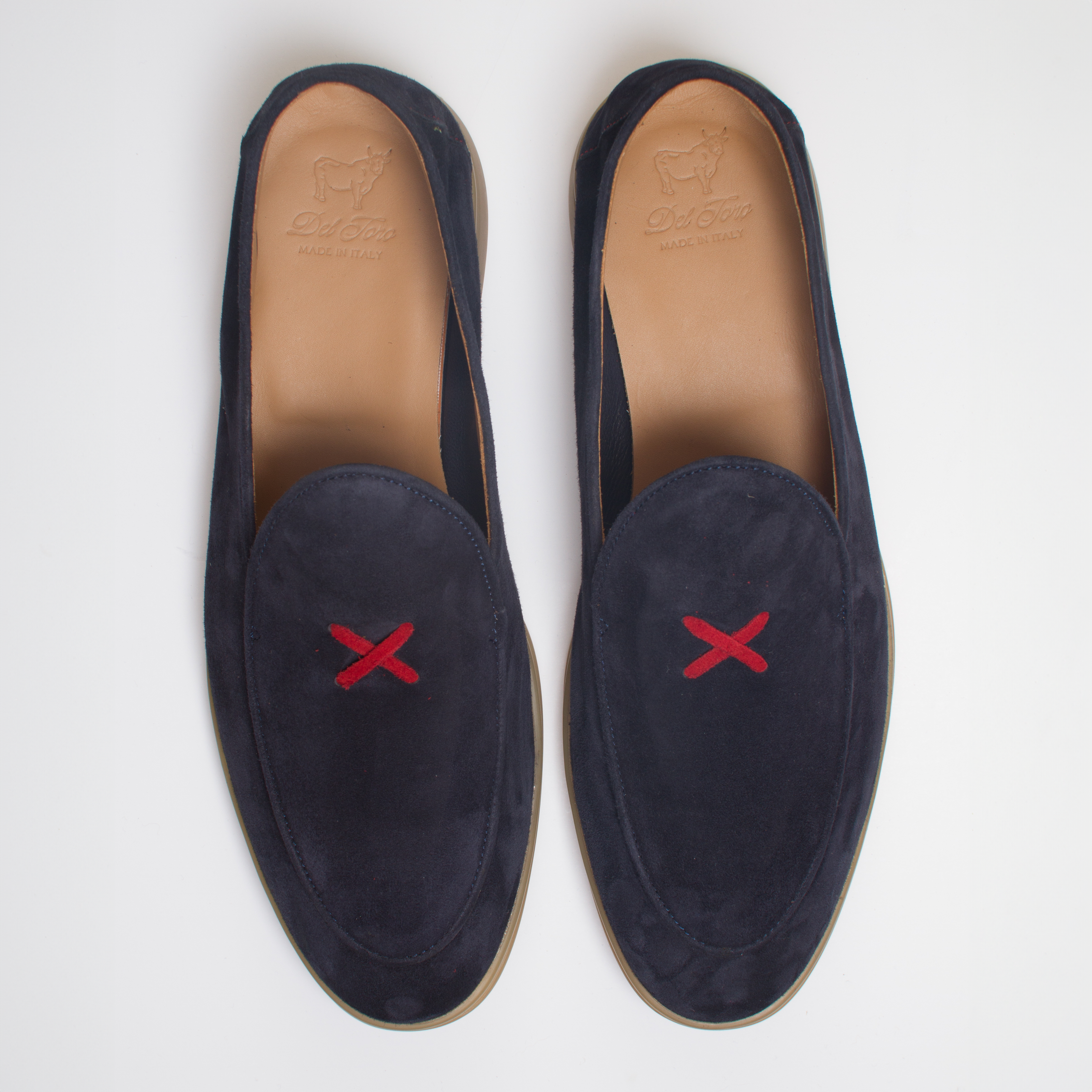 Navy Suede Ryder Cup Viaggio Loafer