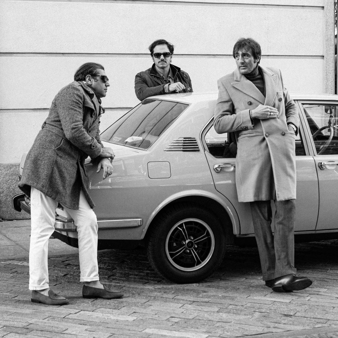 Men's Black Suede Milano Loafer