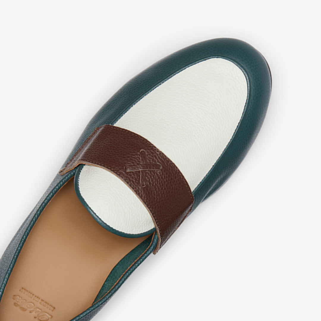 Men's Tri-Tone Leather Centesimo