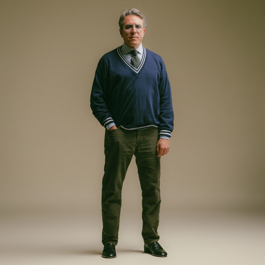 Men's Black Leather Centesimo