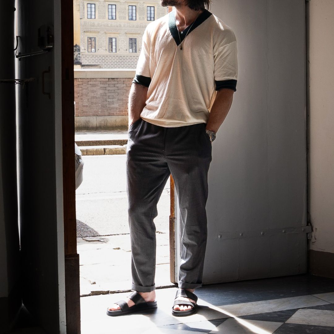 Men's Black Cinturini Sandal