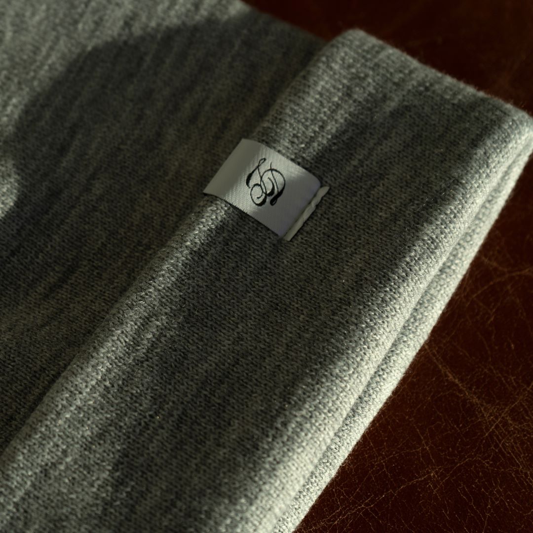 Classic Cuffed Beanie - Ash