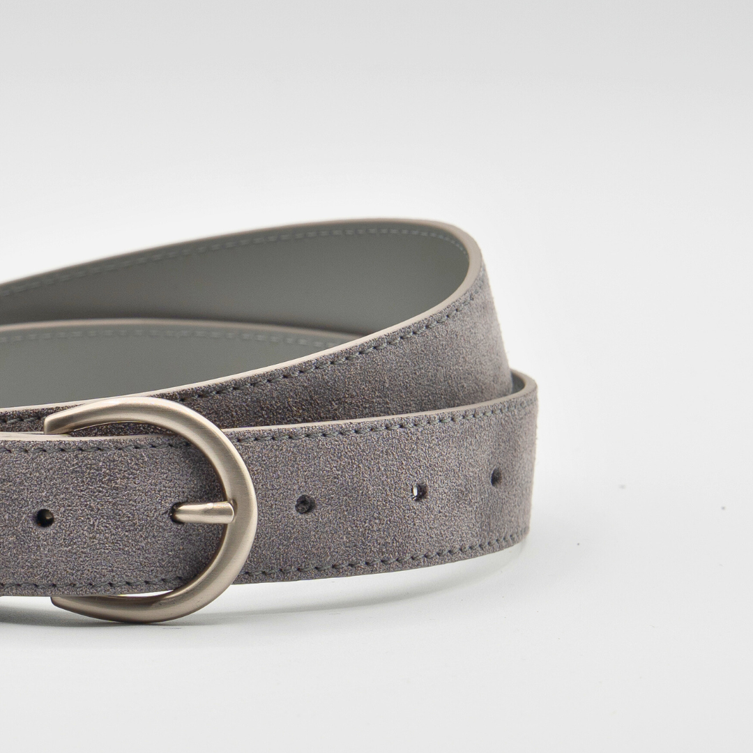 Classic Belt - Grigio Suede