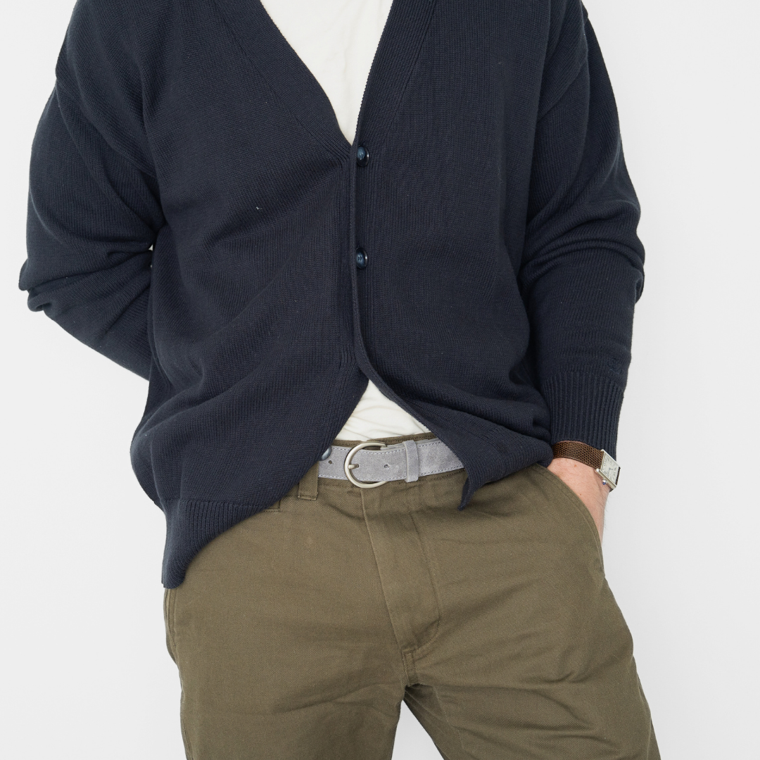 Classic Belt - Grigio Suede