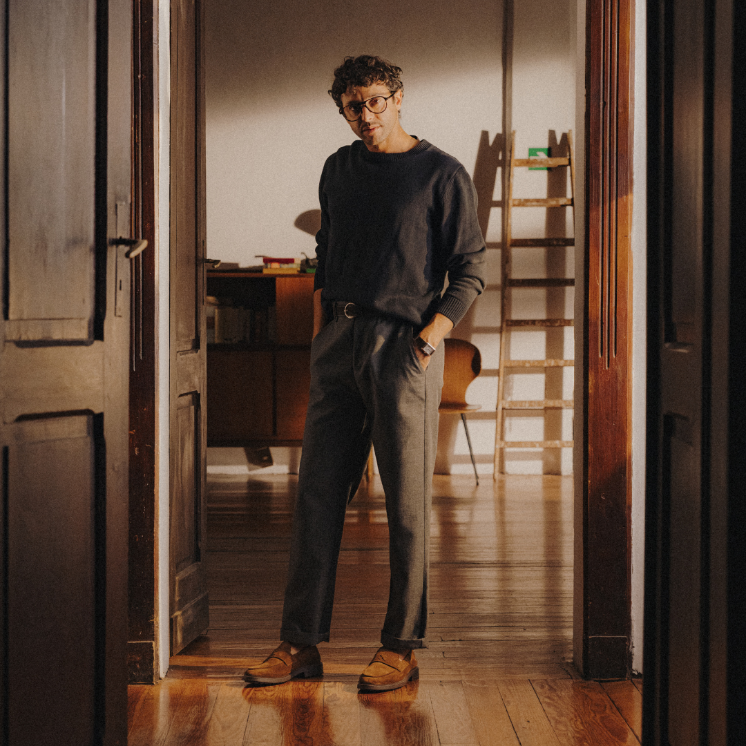 Men's Brown Suede Lug Centesimo