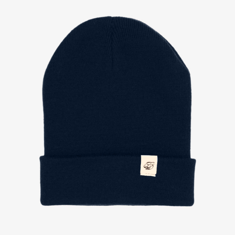 Classic Cuffed Beanie - French Navy