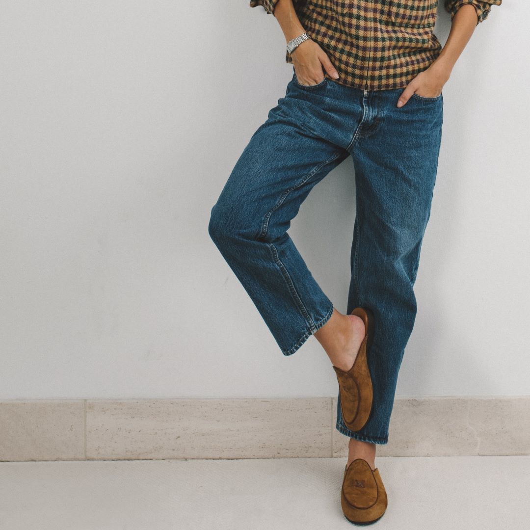 Women's Cognac Suede Milano Mule