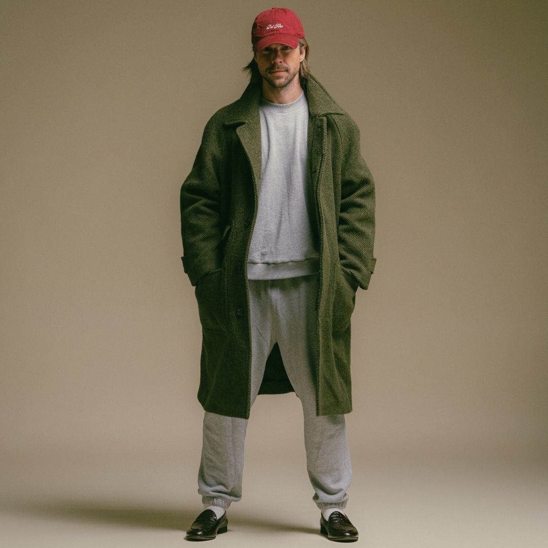 Loafer Logo Dad Hat - Burgundy