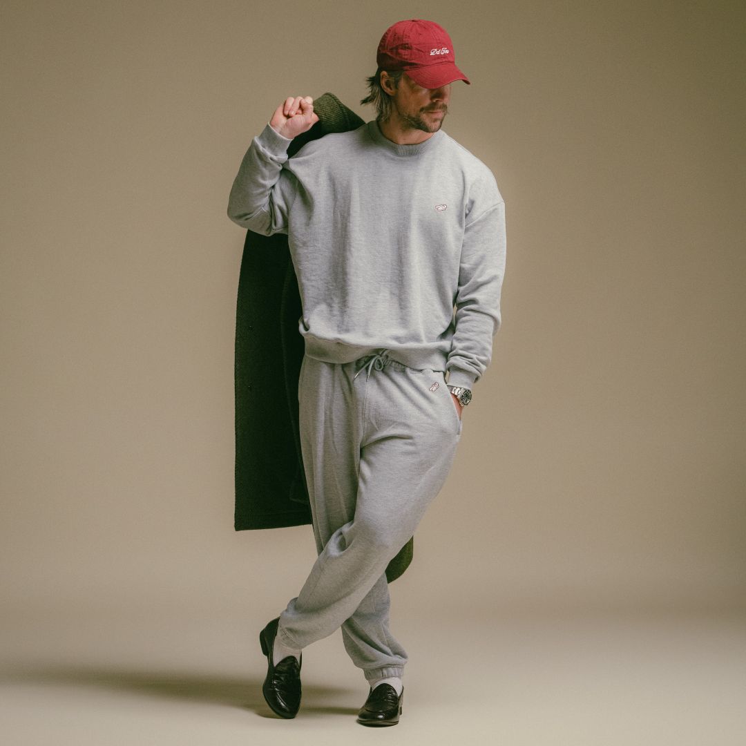 Loafer Logo Dad Hat - Burgundy