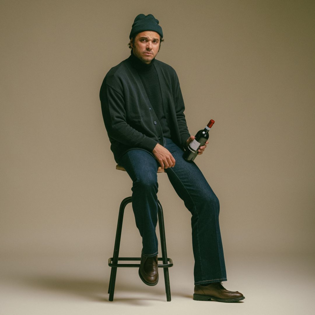 Men's Brown Pebbled Leather Tuscan Moc Boot