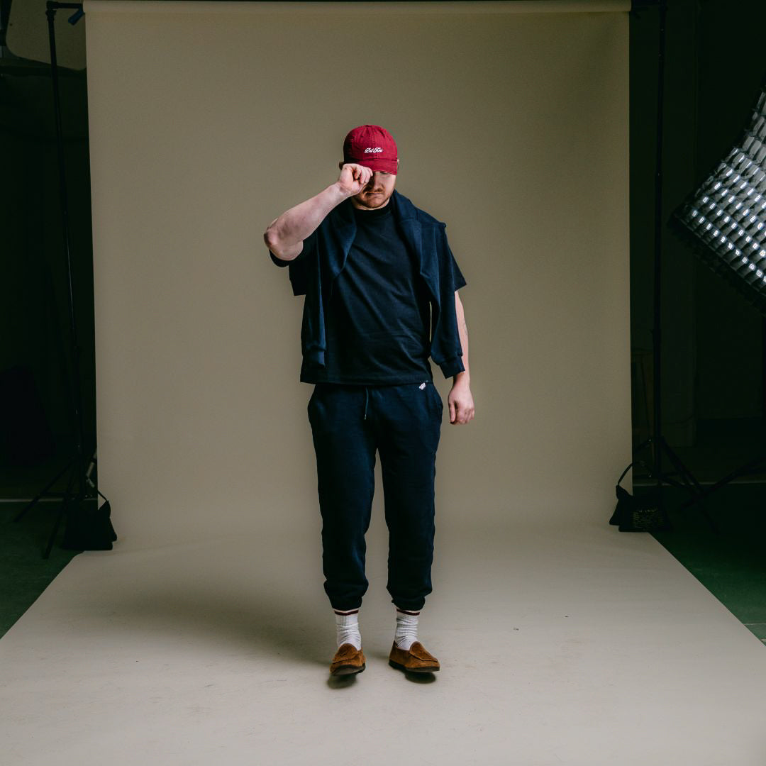 Loafer Logo Dad Hat - Burgundy