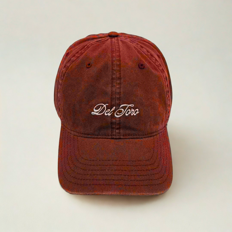 Loafer Logo Dad Hat - Burgundy