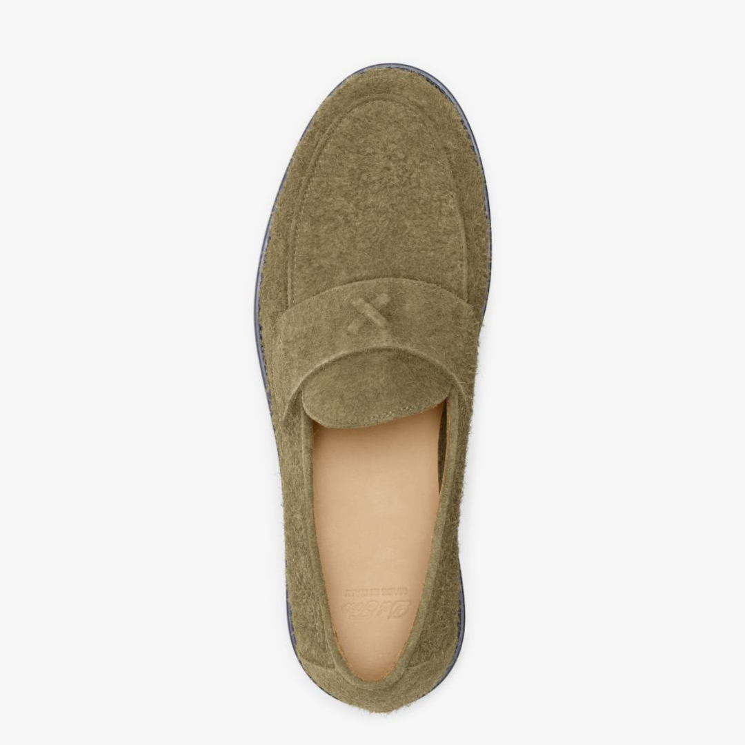 Men's Antelope Textured Suede Lug Centesimo