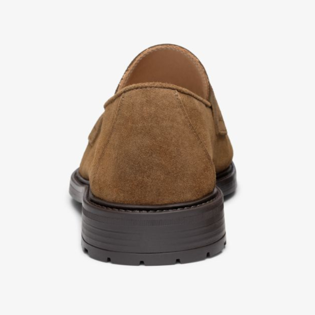 Men's Brown Suede Lug Centesimo