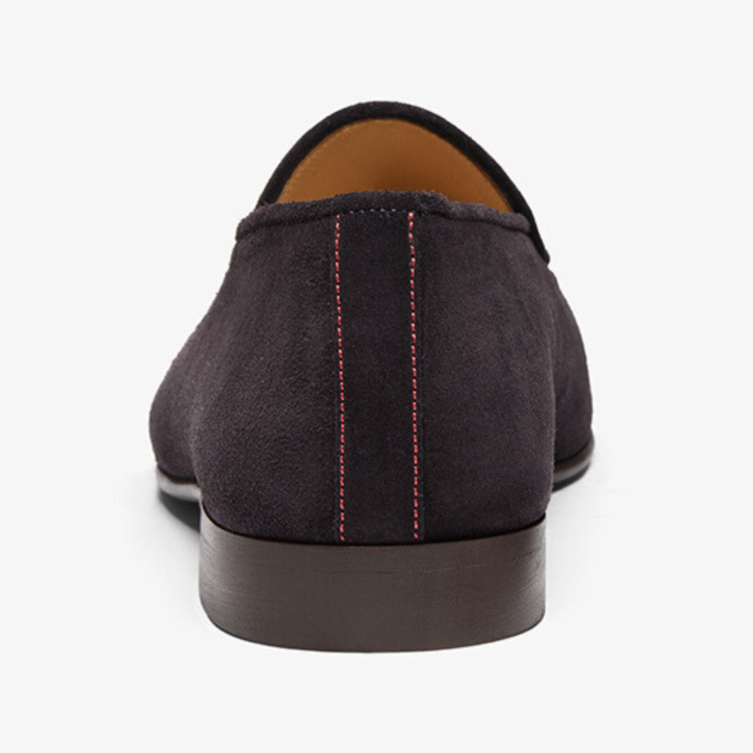 Men's Black Suede Milano Loafer