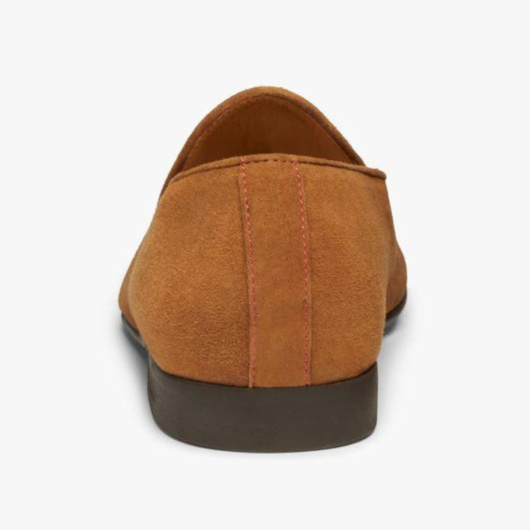 Women's Cognac Suede Milano Loafer