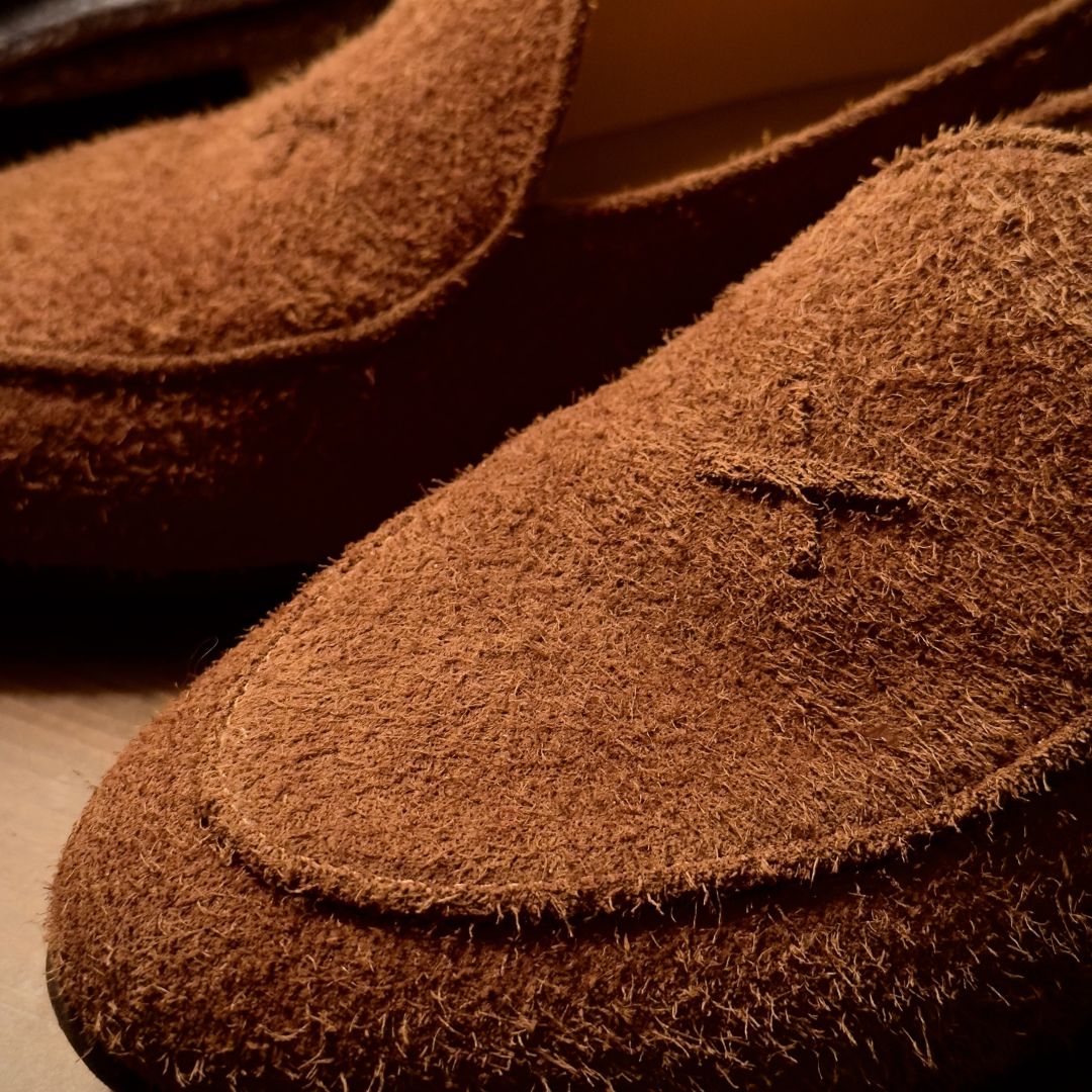 Men's Teddy Textured Suede Milano Loafer