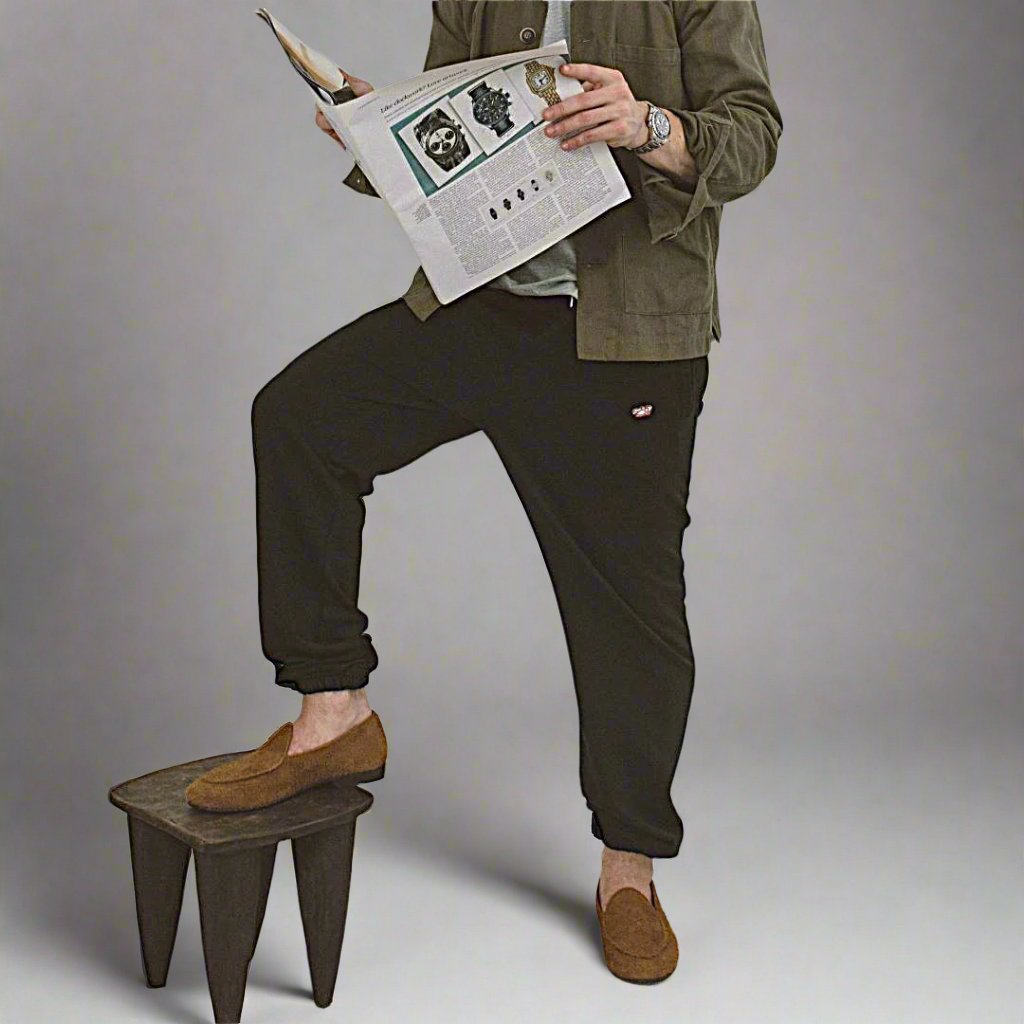 Men's Teddy Textured Suede Milano Loafer