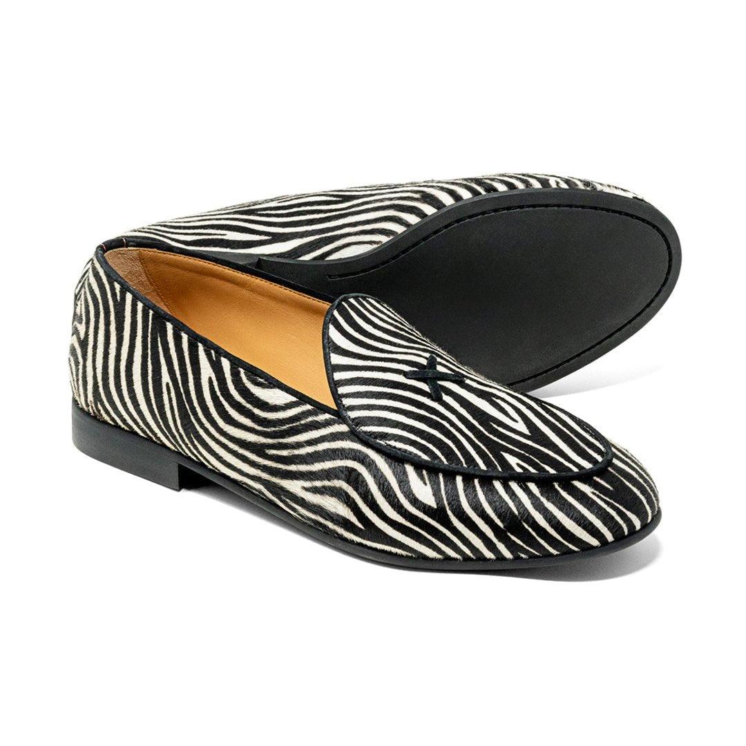 Men's Zebra Print Milano Loafer