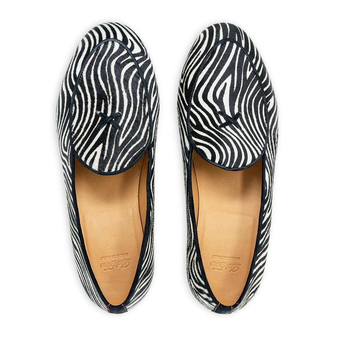 Men's Zebra Print Milano Loafer