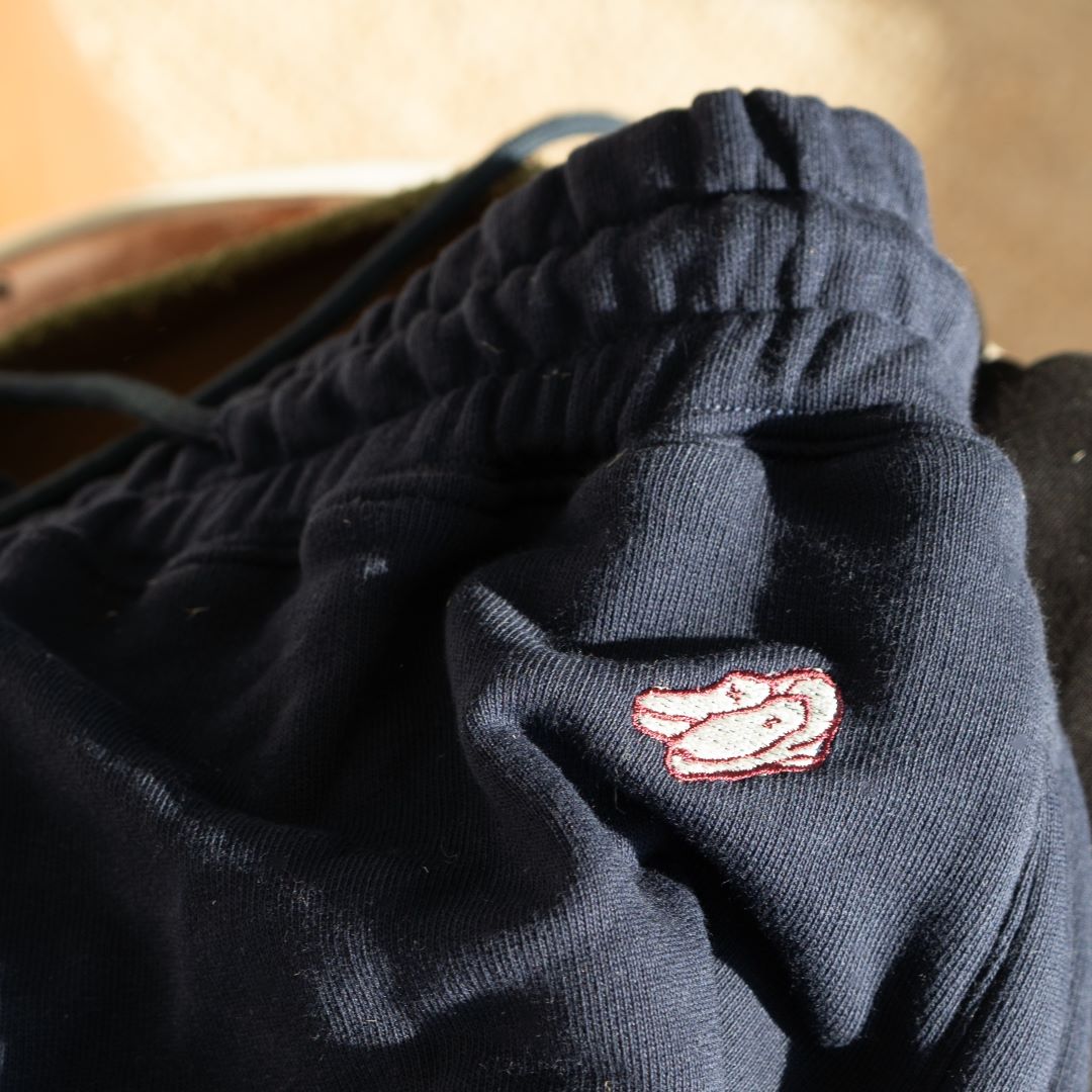 Men's Retro Gym Sweatpants - Navy