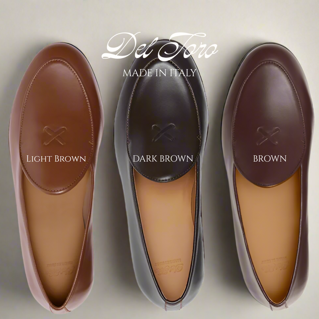 Men's Dark Brown Leather Milano Loafer