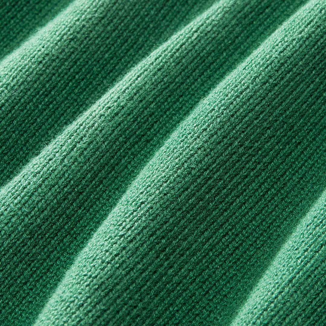 Women's Vintage Fit Cardigan - Fairway Green / Vintage White