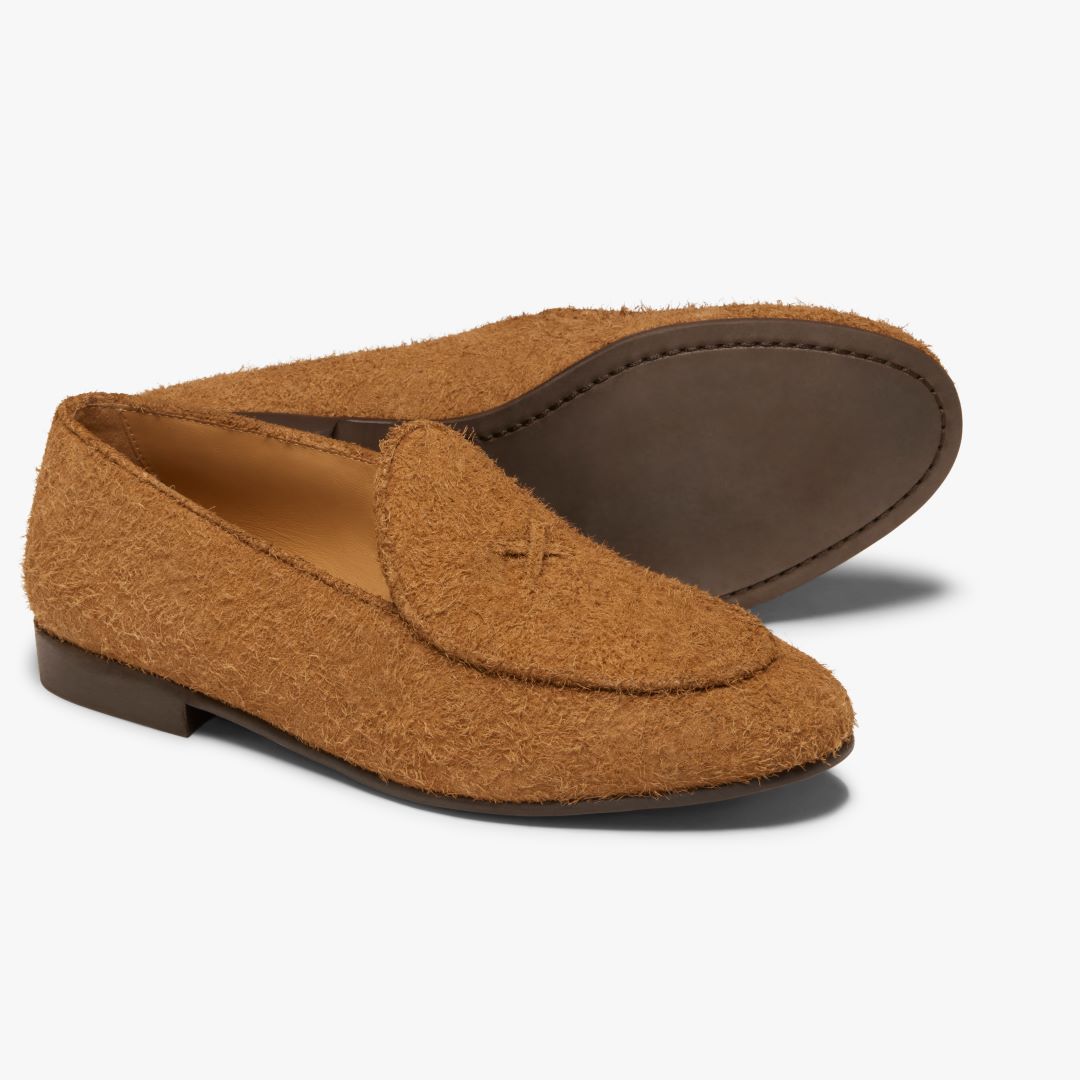 Men's Teddy Textured Suede Milano Loafer