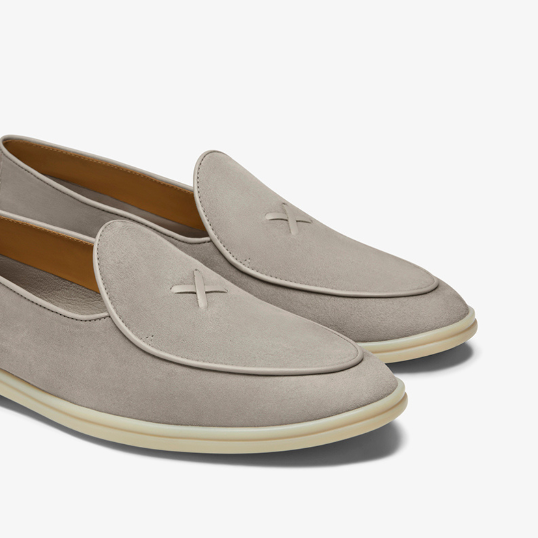 Men's Grigio Suede Viaggio Loafer