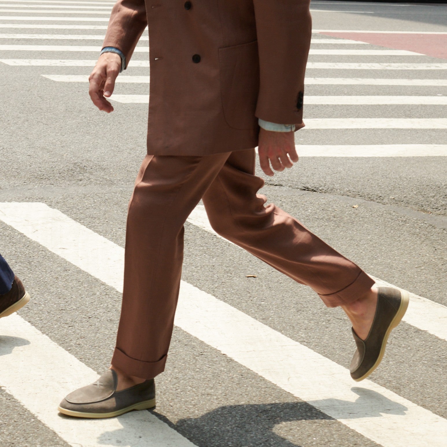 Men's Grigio Suede Viaggio Loafer