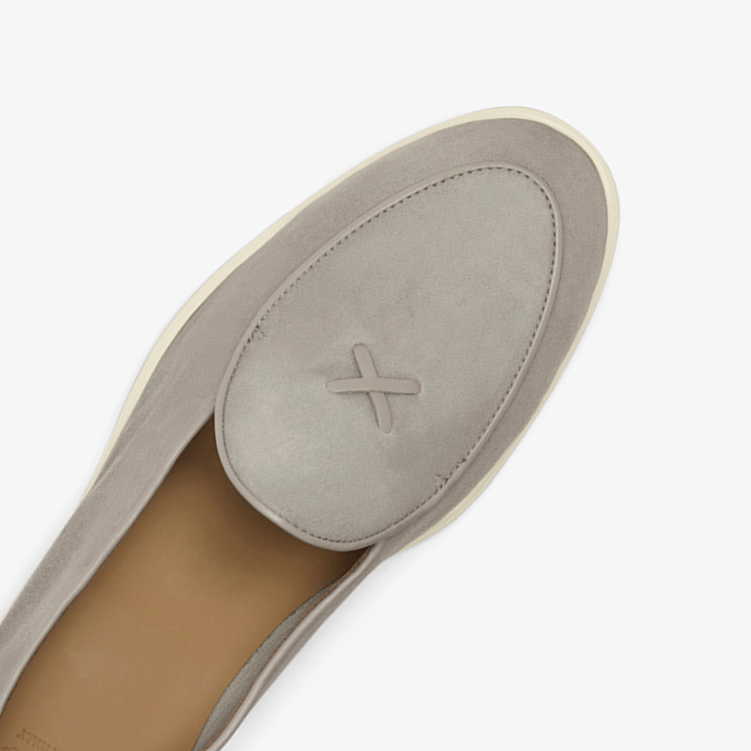 Men's Grigio Suede Viaggio Loafer