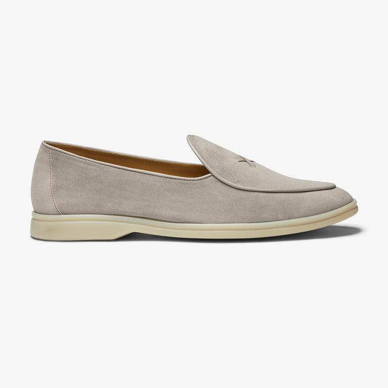 Men's Grigio Suede Viaggio Loafer