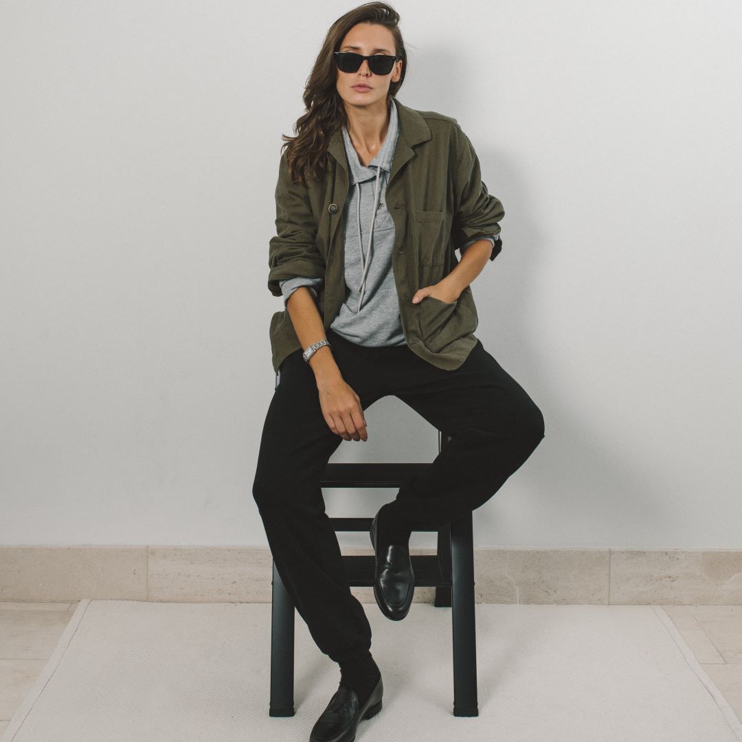 Women's Loafer Jacket - Olive