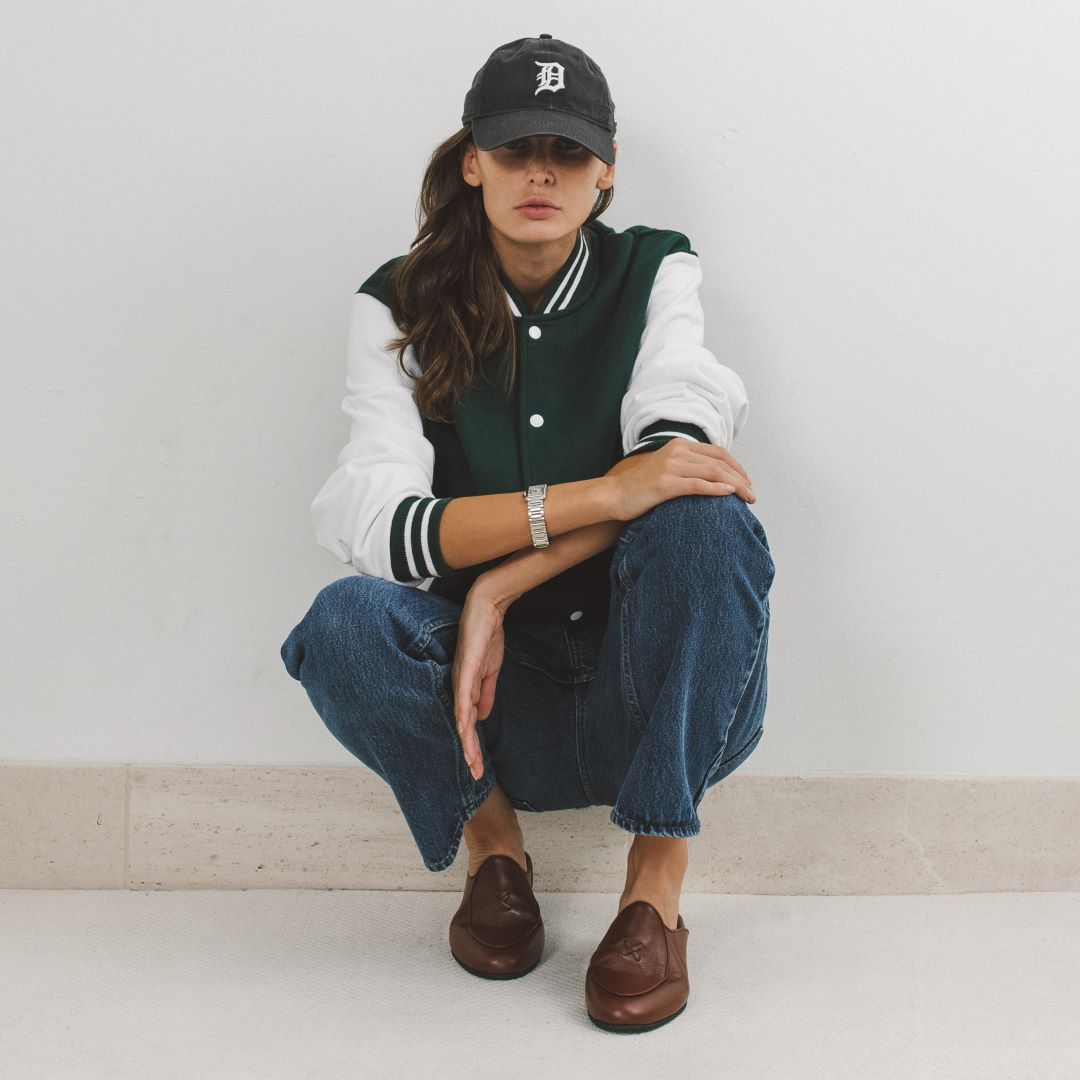 Women's Light Brown Leather Milano Mule