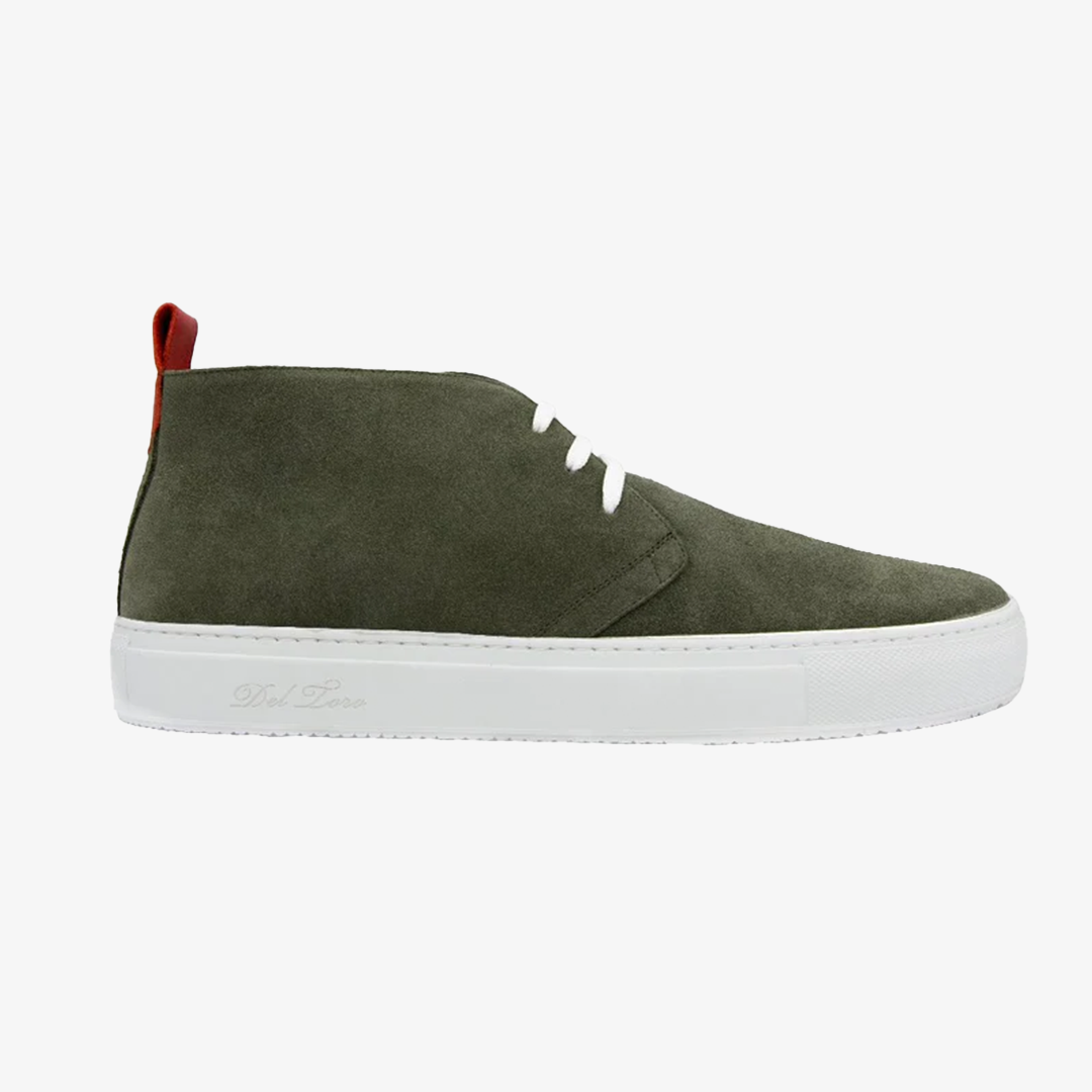 Del Toro シューズ 28cm Men's Vintage Navy Camo Chukka Sneaker