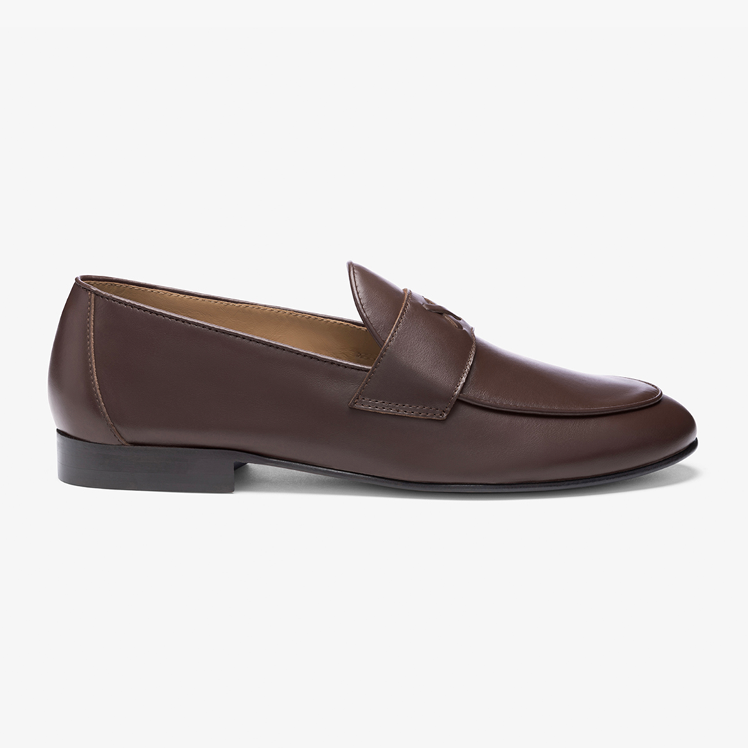Handmade Italian Brown Smooth Calf Leather Centesimo | Men's