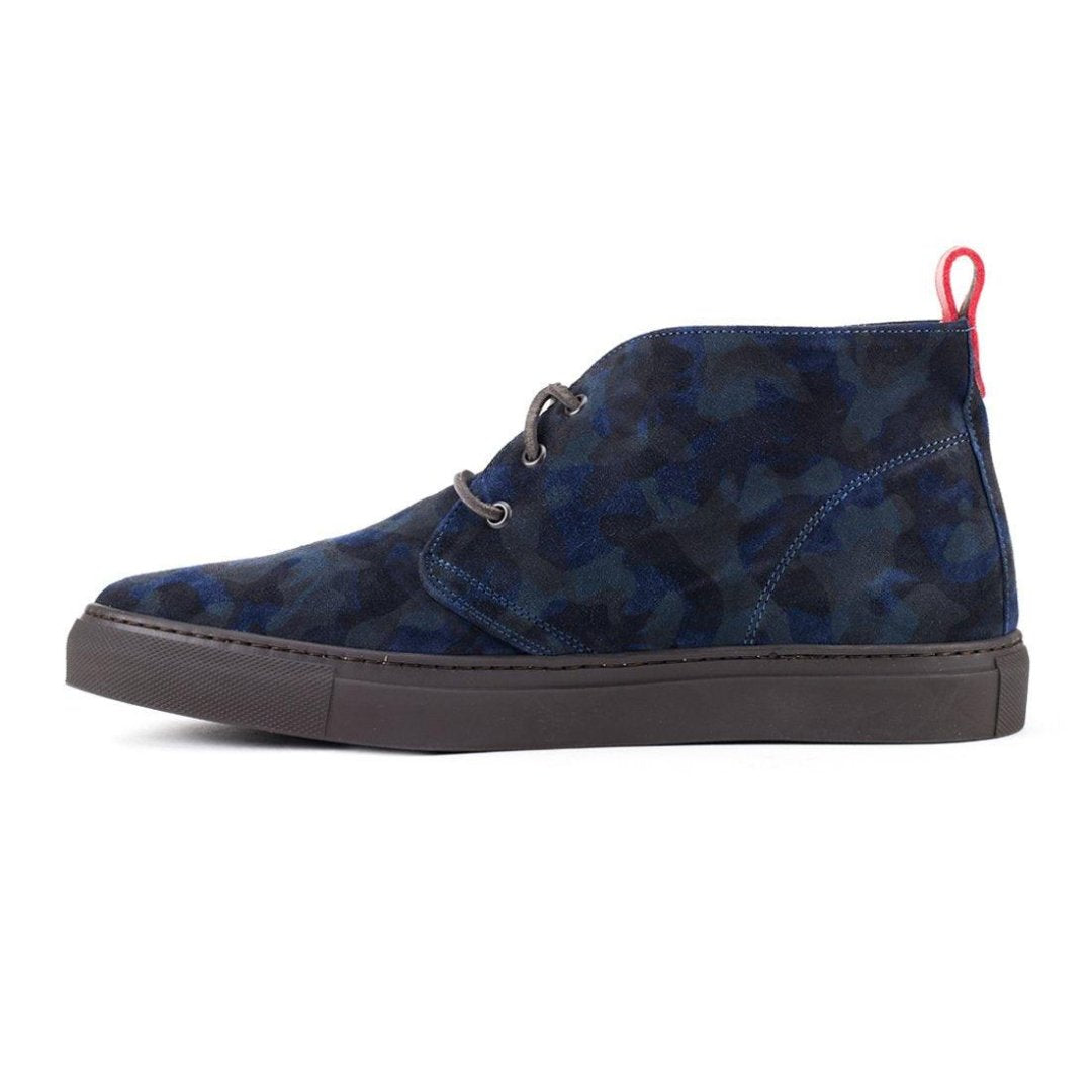 Men's Vintage Navy Camo Chukka Sneaker