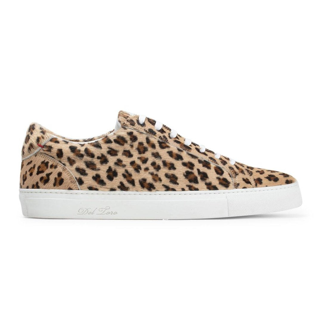 12.5 Del Toro Pony Hair Leopard Slippers Del Toro | Shoes | Del Toro Pony Hair Leopard Print Slip On  main image 2