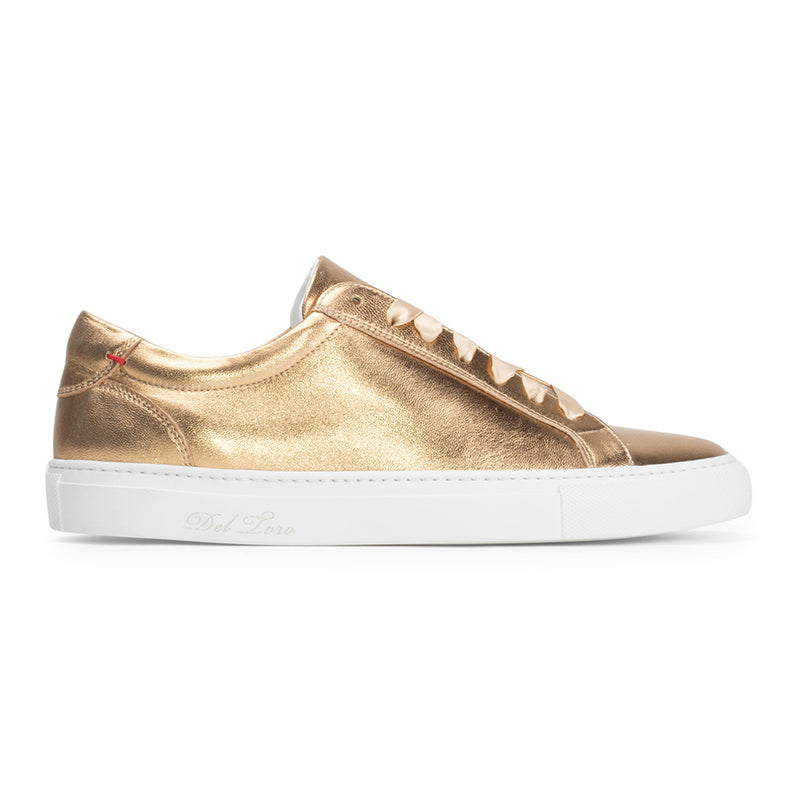 Women's Gold Distressed Sardenga II Sneaker