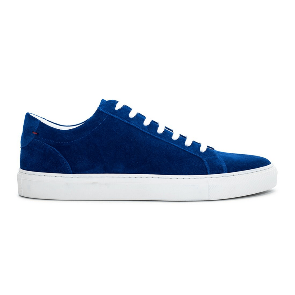Blue suede sneakers hotsell