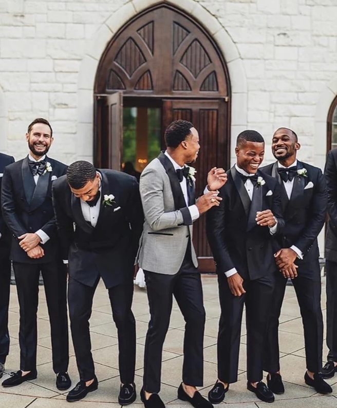 Men's Black Tuxedos With Belt, 2 Piece Suit Tuxedo Formal Fashion Style  Suits Wedding Party Suits Elegant Suits Formal Fashion Suit. -  Norway