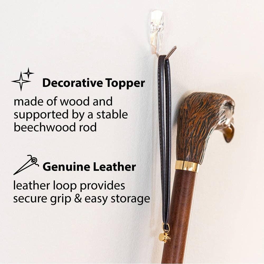 Classic 23" Medium Shoe Horn with Wooden-Style Golf Club