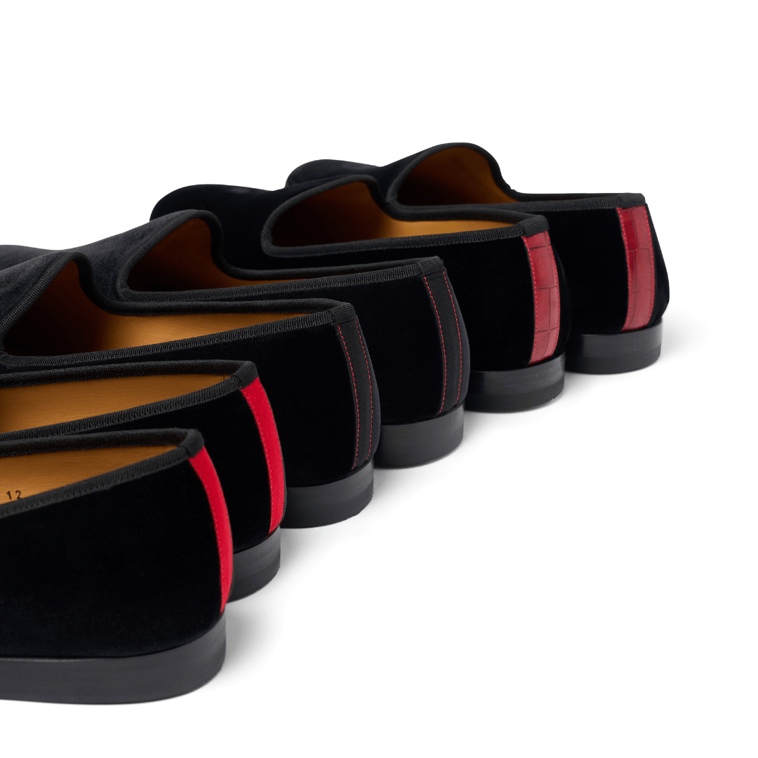 Men's Merlot Velvet Slipper II