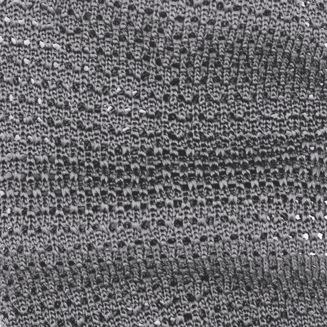 Silk Knit Tie - Light Grey