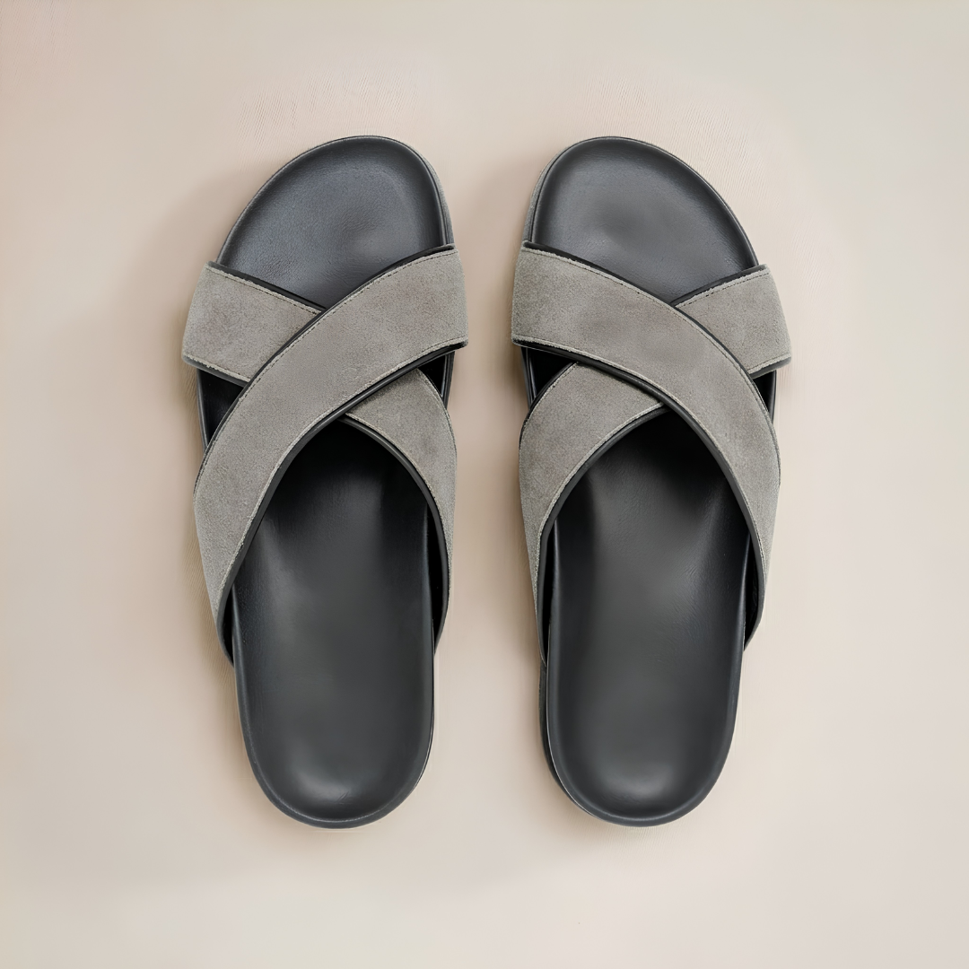 Men's Grigio Amalfi Crossover Sandal