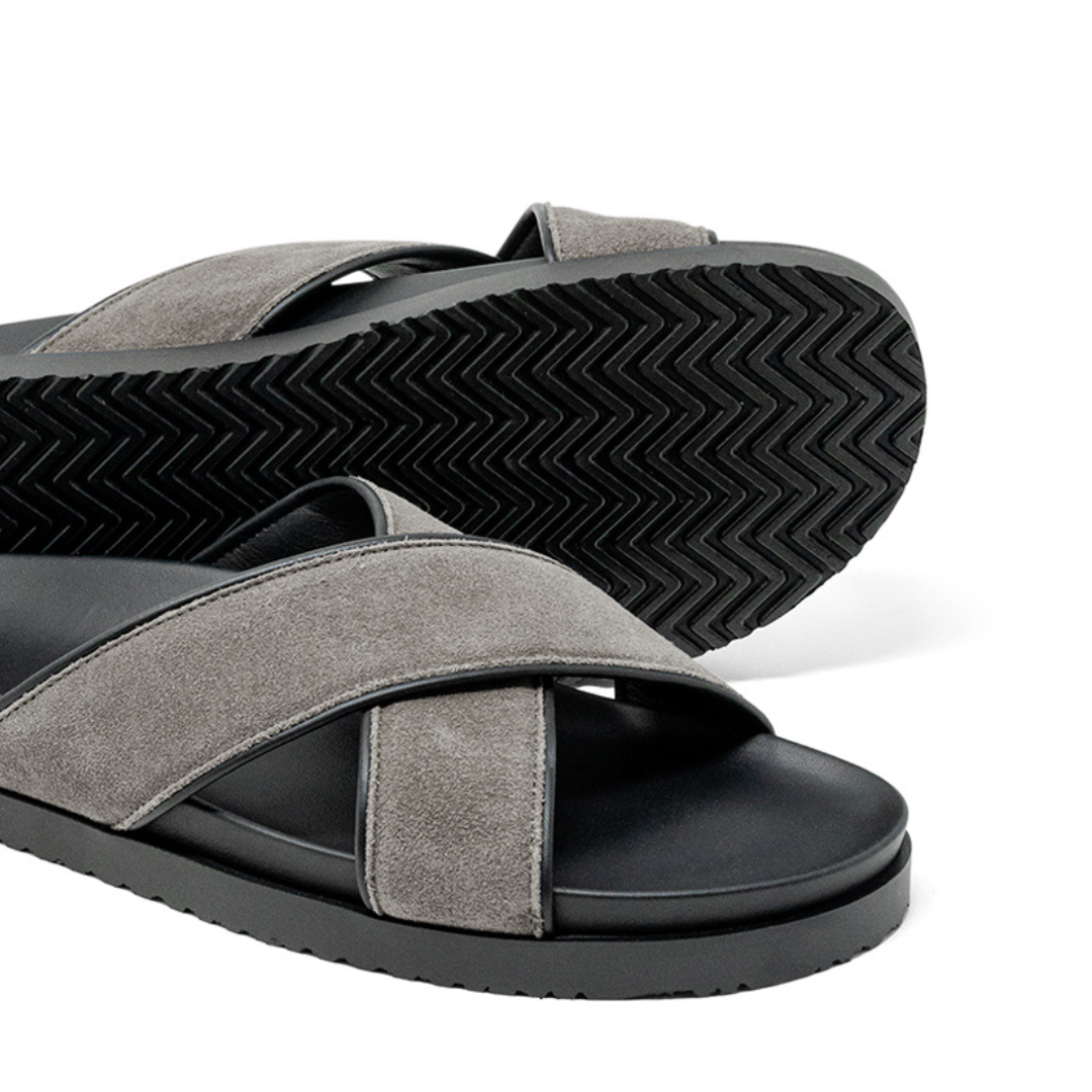 Men's Grigio Amalfi Crossover Sandal
